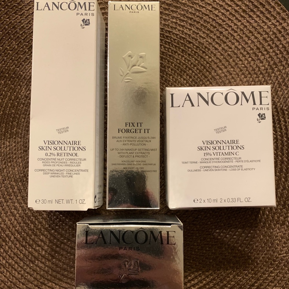 Lancôme face products- never used